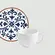 Xícara Chá com Pires Coup Stoneware Coimbra de Cerâmica
