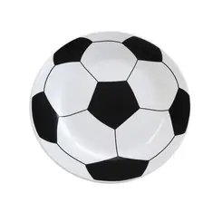 Prato de Sobremesa20,5cm Scalla Cerâmica Futebol
