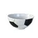 Bowl de Cerâmica Scalla Futebol Branco e Preto 550 ml