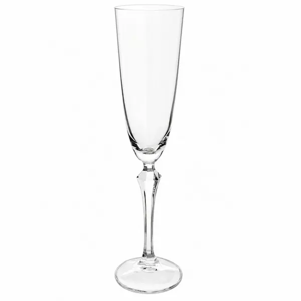 Conjunto 6 Taças de Champagne em Cristal Elizabeth