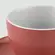 Conjunto com 8 Xícaras Chá com Pires de Cerâmica Vermelho