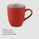 Caneca de Cerâmica Ereditá Vermelho