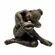 Escultura Resinada Grande Mulher Sentada
