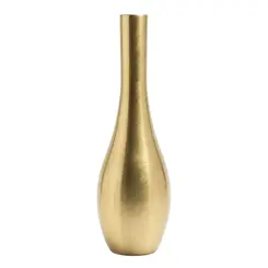 Vaso Dourado Grande de Metal