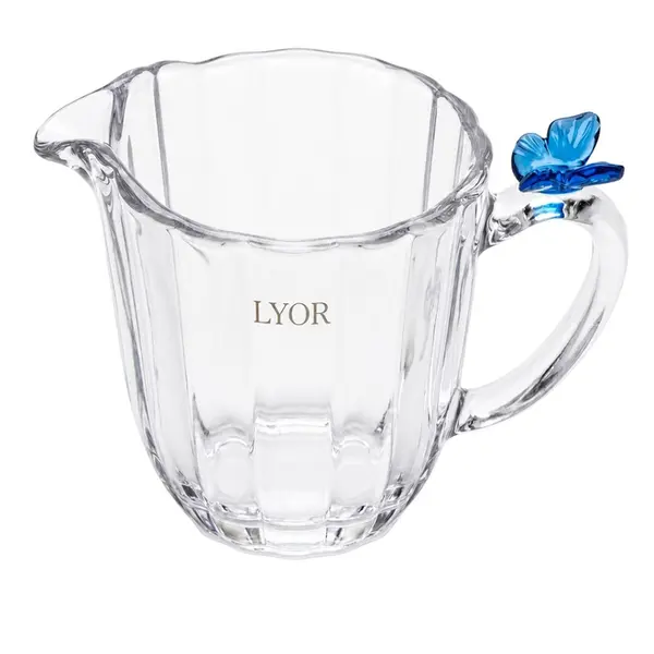 Leiteira de Cistal Fairy Butterfly Azul