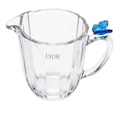 Leiteira de Cistal Fairy Butterfly Azul