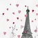 Guardanapo de Papel Paris Love com 20 Peças