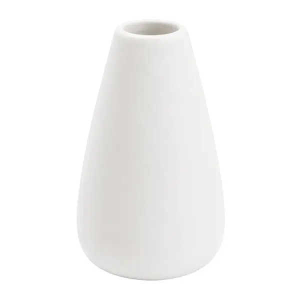 Vaso de Cerâmica Branco Love