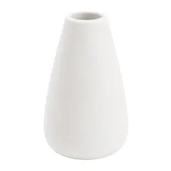 Vaso de Cerâmica Branco Love
