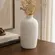 Vaso de Cerâmica Branco Amour