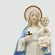 Escultura Religiosa Decorativa Maria e Jesus de Porcelana