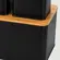 9535BH23352 CONJUNTO PORTA PAO BAMBU C/3 POTES BLACK - MIMO STYLE