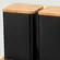 9535BH23352 CONJUNTO PORTA PAO BAMBU C/3 POTES BLACK - MIMO STYLE