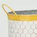 33729 CACHEPOT G METAL BEE HAPPY 14X26X13CM - TUUT