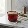 159115GSALEIRO 500GR C/TAMPA C/COLHER - VERMELHO GR - CERAFLAME