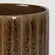 Cachepot de Cerâmica Grande Orgânico Marrom