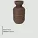Vaso Decorativo de Cerâmica Areia Texturizado Grande