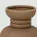 Vaso Decorativo de Cerâmica Areia Texturizado Pequeno