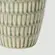 Vaso de Cerâmica Grande com Relevo Verde