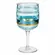 Taça de Acrílico com Detalhes em Degrade Azul
