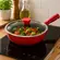 Frigideira de Cerâmica Clear Pomodoro com Tampa de Vidro (Indução)