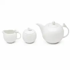 Conjunto 3 Peças de Porcelana para Café Birds
