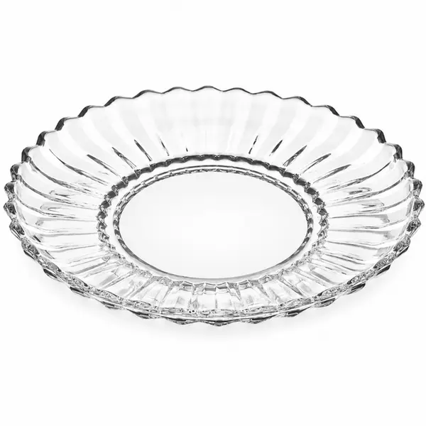 Prato para Bolo de Cristal de Chumbo Geneva