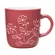 Caneca de Cerâmica Marsala Flowers