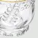 Meleira de Cristal de Chumbo Filetado Dourado com Colher