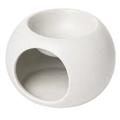 Difusor de Cerâmica Branco para Óleos Essencias