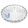 Prato de Cristal Decorativo Fairy Butterfly Azul