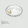 Prato de Cristal Decorativo Fairy Butterfly Amarelo