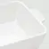 Forma Refratária Branca Grande de Porcelana com Alça