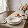 Aparelho Jantar e Chá 30 Peças Porcelana Schmidt - Dec. E005 Romântica Pomerode 2ª Linha