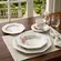 Aparelho Jantar e Chá 30 Peças Porcelana Schmidt - Dec. E005 Romântica Prisma 2ª Linha