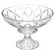 Centro de Mesa com Pé de Cristal de Chumbo Deli Diamond