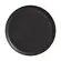 Prato Raso de Cerâmica Bio Preto Matte