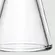 Conjunto com 2 Porta Velas Grande de Vidro Taper