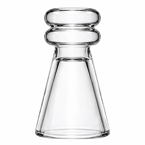 Conjunto com 2 Porta Velas de Vidro Taper