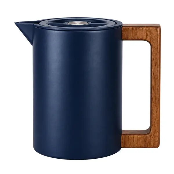 Garrafa Térmica de Aço Inox Brusque Azul
