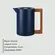 Garrafa Térmica de Aço Inox Brusque Azul