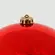 Bola de Natal Vermelha Brilhosa