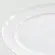 Travessa Oval Rasa Grande de Cerâmica Branca Versa