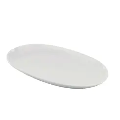 Travessa Rasa Oval 28cm Porcelana Schmidt - Dec. Noiva 2248