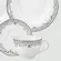 Aparelho Jantar Chá e Café 42 Peças Porcelana Schmidt - Dec. Saint Germain Izabel 2339
