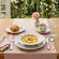 Aparelho Jantar e Chá 30 Peças Porcelana Schmidt - Dec. Tereza 2347