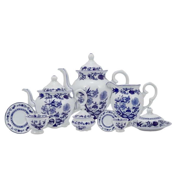 Aparelho de Jantar Porcelana Schmidt 41 Peças - Dec. Cebolinha