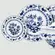 Aparelho de Jantar 41 Peças Porcelana Schmidt - Dec. Cebolinha 2617