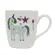 Caneca Porcelana Schmidt - Dec. Unicornio Infantil