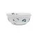 Bowl Porcelana Schmidt - Dec. Unicornio Infantil